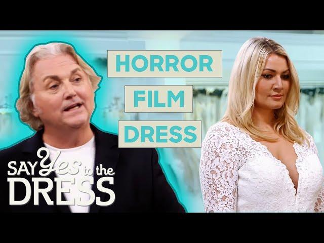Brother Thinks Wedding Dress Is Like Something Out Of A Horror Film! | Say Yes To The Dress UK