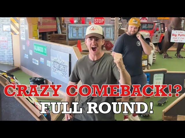 Can @SamJagoda get the win? | Mini Golf Tournament (FULL ROUND) Big Putts Greenfield, WI