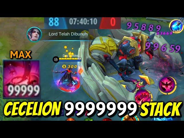 CECILION 9999999999 STACK !! DAMAGE 1 HIT