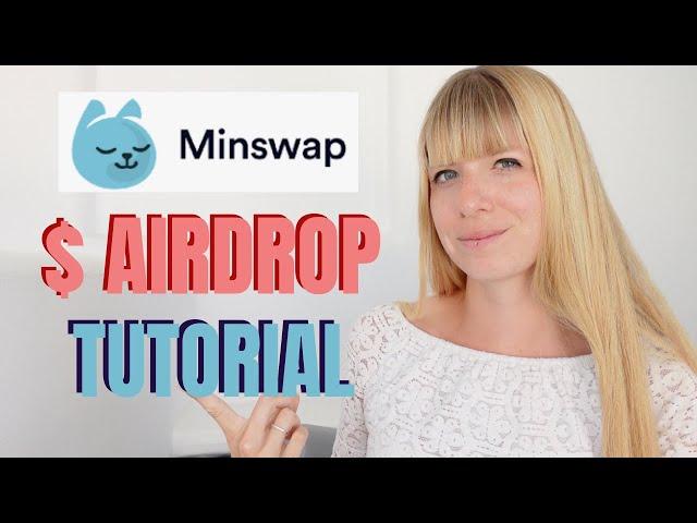 How To Get FREE Minswap tokens | Minswap Airdrop Tutorial | Wealth in Progress