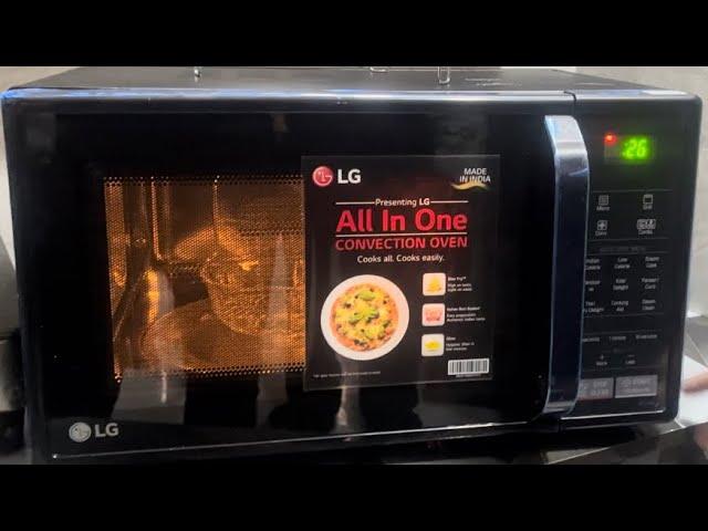 Demo of LG 21 L Convention Microwave Oven