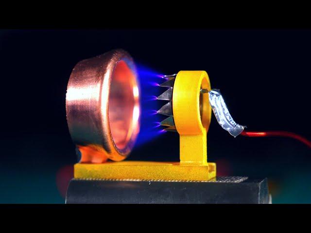 I built an IONIC PLASMA THRUSTER (Best Design)