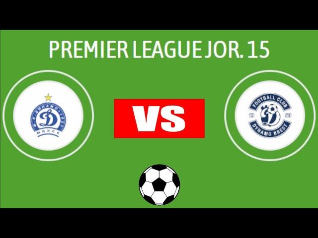 Dinamo Minsk vs Dinamo Brest | Belarusian Premier League | Matchday 15 | Match Preview