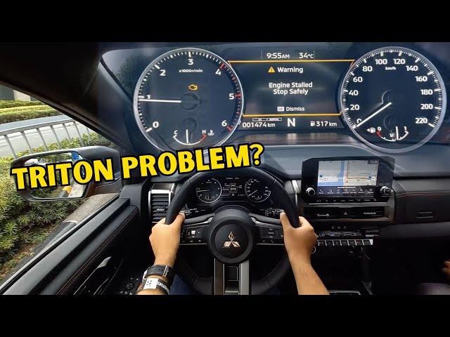 2024 MITSUBISHI TRITON ATHLETE NEW PROBLEM? - w/ POV TEST DRIVE