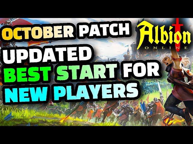 The BEST POSSIBLE START For New Players - Albion Online Beginners Guide - Wild Blood Patch Update