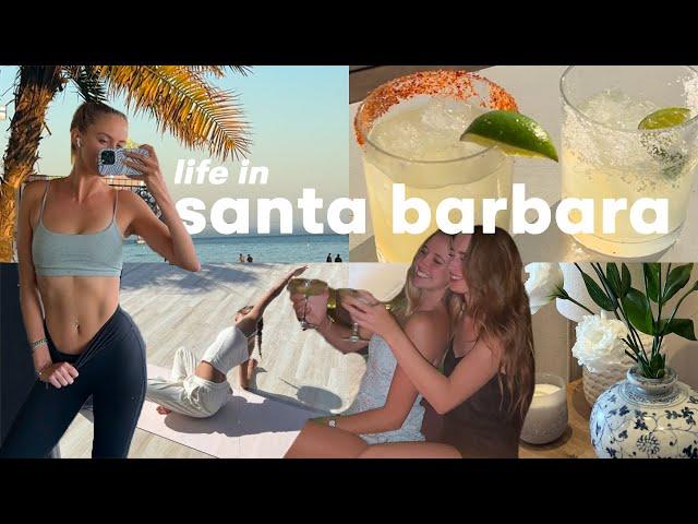 Santa Barbara in my 20s (best places to go, realistic health vlog)