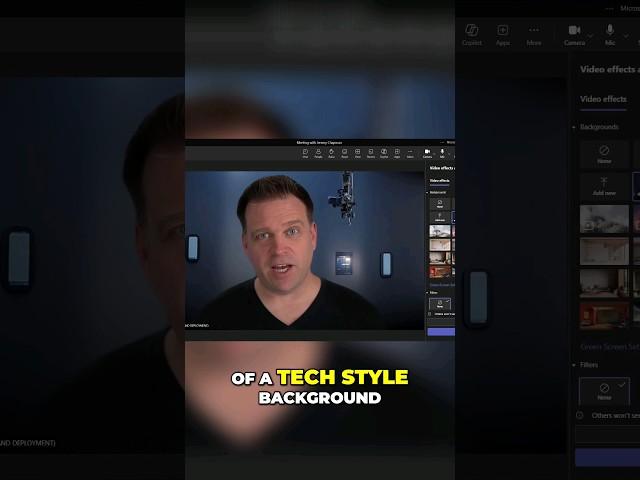 AI generated backgrounds in Microsoft Teams