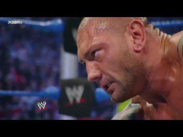 Batista Powerbombs Matt Hardy