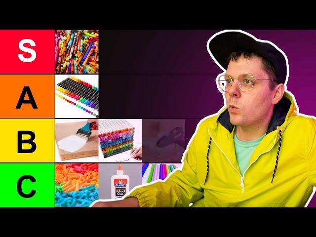 Art Supplies Tier List