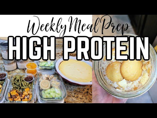 ANABOLIC MEAL PREP | HIGH PROTEIN DIET | NICOLE BURGESS HIGH PROTEIN