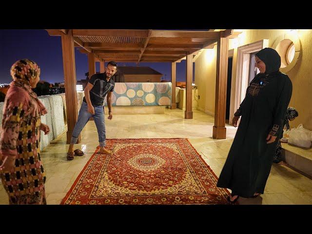 اول يوم على السطح(شرينا اجهزة جديدة)