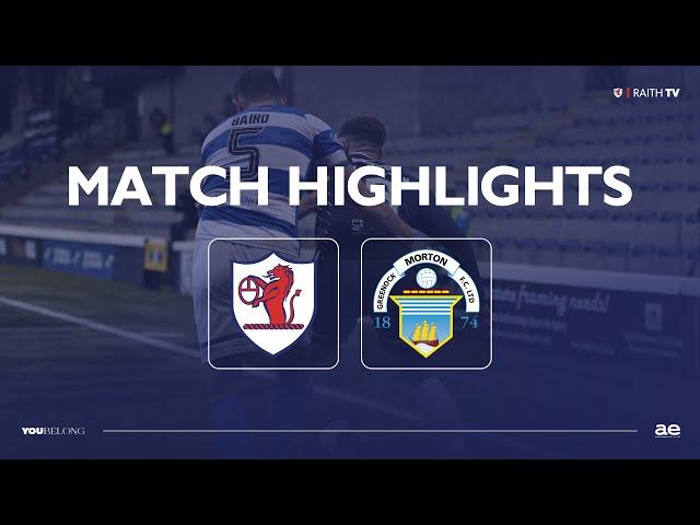 HIGHLIGHTS | Raith Rovers 2-3 Greenock Morton | 16/11/24