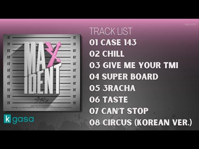 [FULL ALBUM] StrayKids (스트레이 키즈) M A X I D E N T