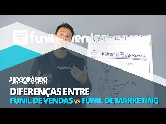 Qual a diferença entre Funil de Vendas vs Funil de Marketing