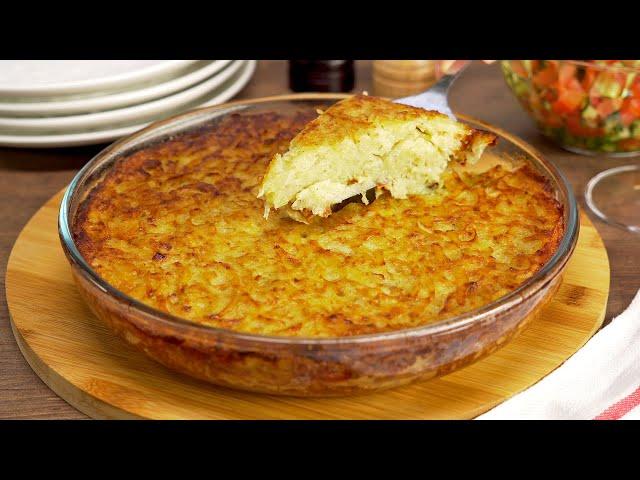 КАРТОФЕЛЬНЫЙ КУГЕЛЬ - невероятно вкусная запеканка из простых продуктов! Рецепт от Всегда Вкусно!