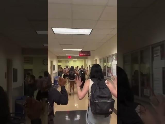 ACTIVE SHOOTER: Florida State University students walking through school building with hands up