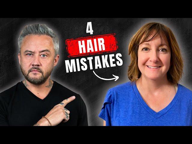 Hair Mistakes That Age You Faster // BOB HAIRSTYLE MISTAKES