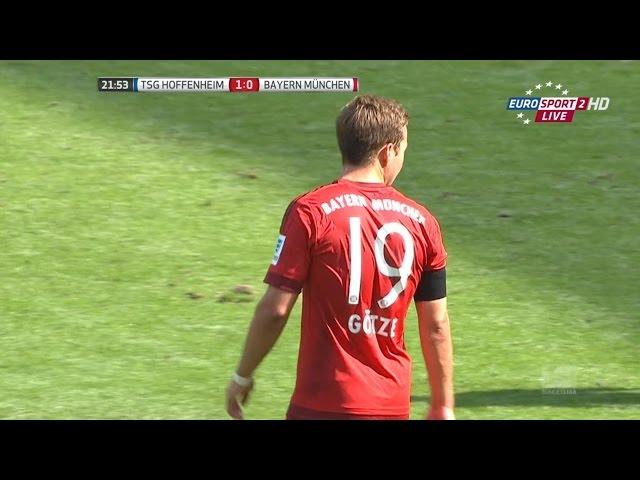 Mario Götze vs TSG Hoffenheim (A) 15-16 HD