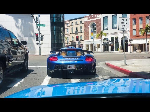 Racing a Gemballa Mirage GT in a BMW M4