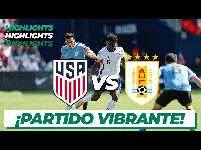 HIGHLIGHTS | Estados Unidos vs Uruguay | Amistoso Internacional | TUDN