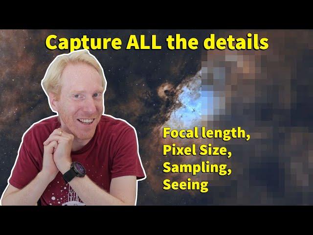 What camera and pixel size for YOUR scope? Full explanation, let's get NERDY!