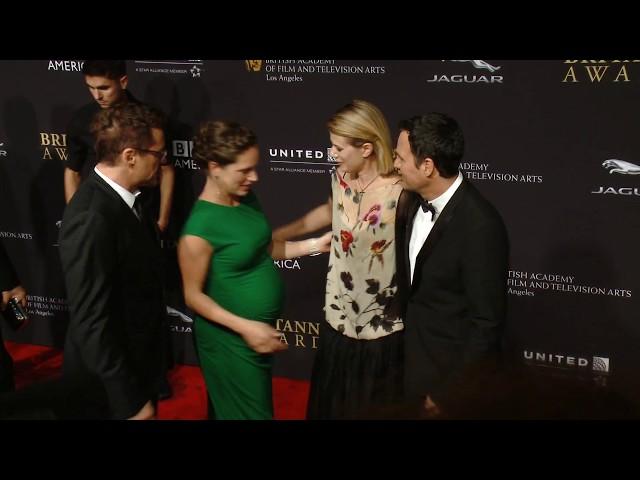 Mark Ruffalo, Sunrise Ruffalo, Robert Downey Jr, Susan Downey - BAFTA Awards 2014