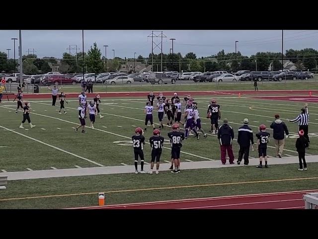 9-10-20 Eudora vs Louisburg 8th Gr Football Video #4