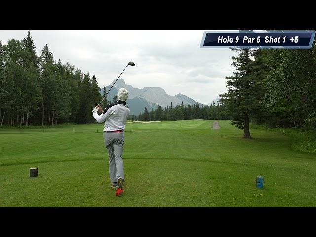 Kananaskis Country Golf Mount Lorette Course Playthrough in AB, Canada