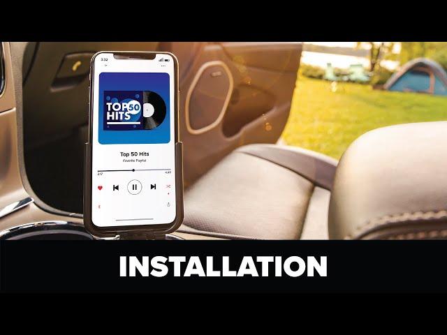 WeatherTech CupFone™: Installation