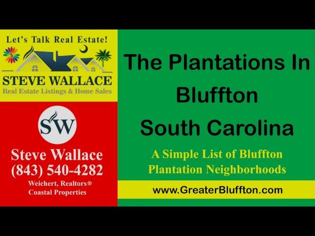 Plantations in Bluffton South Carolina for Homes SW Video