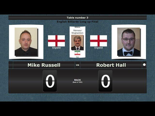 Billiards Long up Final : Mike Russell vs Robert Hall