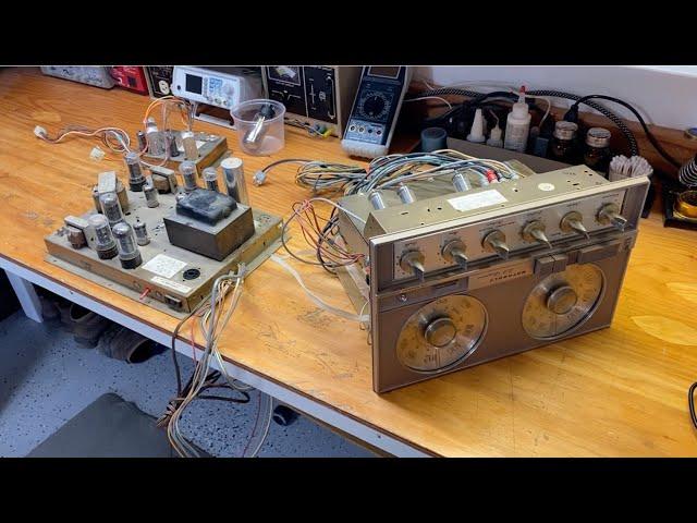 Restoring a 1963 Drexel Motorola SK77 Stereo Console with VOM Record Changer