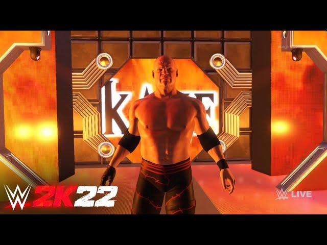 WWE 2K22 - Kane '08 & Masked Kane Entrance!