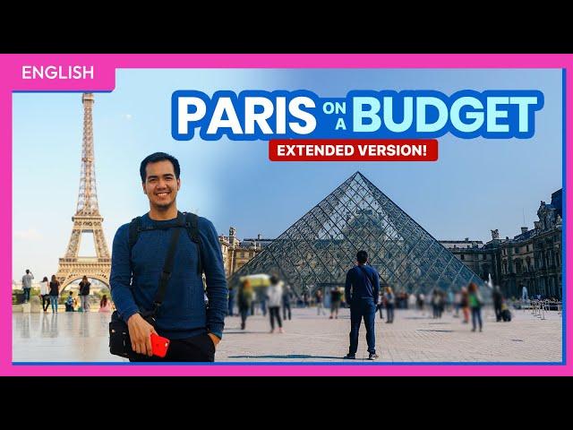 How to Plan a Trip to PARIS • BUDGET TRAVEL GUIDE (Part 1) • ENGLISH • The Poor Traveler in France