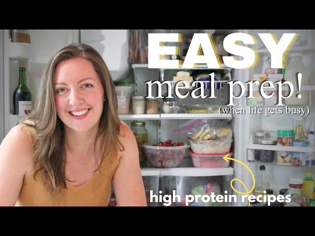 How I Feed My Hungry Family of 4 All Week (as a BUSY Mom!)