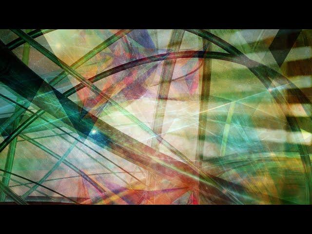 Digital Data Cables Pulsating Over Growing and Shrinking Wires 4K VJ Loop Motion Background