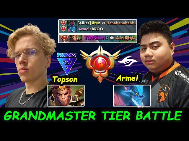 Topson vs Armel - Battle of Grandmaster Tier Dota 2