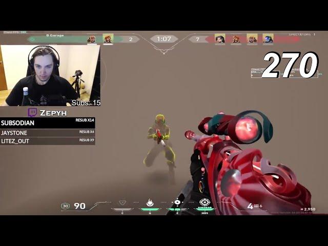 "Is This Kid Cheating? What Is Going on? He's 6x Radiant!" (Valorant Clips E270)