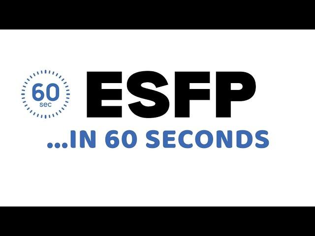 How To Spot an ESFP in 1 Minutes...