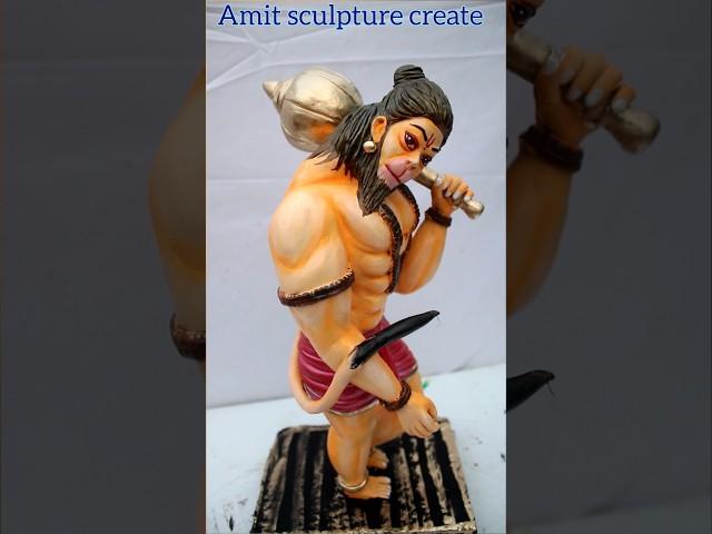 Bajrangbali idol making 2024 || Hanuman murti making #shorts