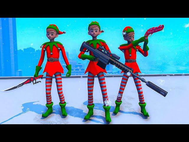 Tiny Elf Gang Annoys Cops | GTA 5 RP