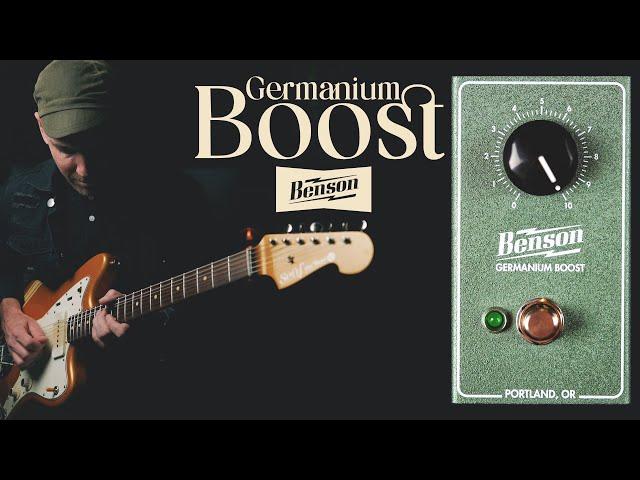 Demos in the Dark // Benson Amps Germanium Boost // Guitar Pedal Demo