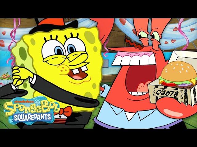 Every Time the Krusty Krab was Remodeled  | 40 Minute Compilation | SpongeBob