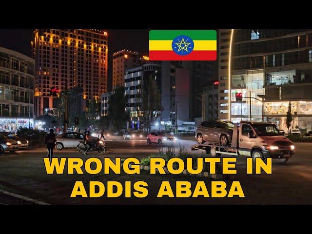 Avoid This Street in Addis Ababa Ethiopia While Alone! How Dangerous/Safe Are Nights in Ethiopia