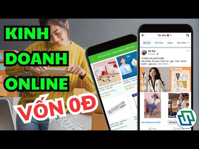 Bán hàng online với Dimuadi - Không vốn, không nhập hàng, không cần ship hàng