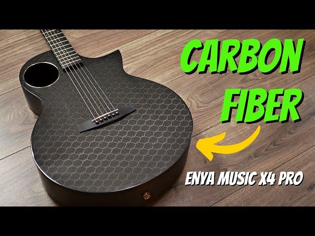 Enya Music X4 Pro Carbon Fiber Acoustic Guitar - Review & Demo