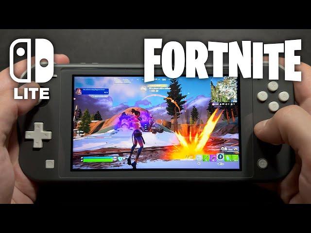 Fortnite on Nintendo Switch Lite #698