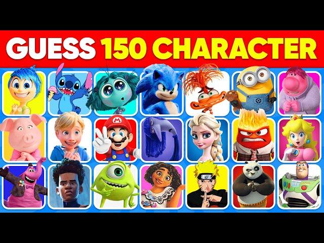 Guess the Character in 3 Seconds | Inside Out 2, Despicable me 4, Minions, Spider-Man | Daily Quiz