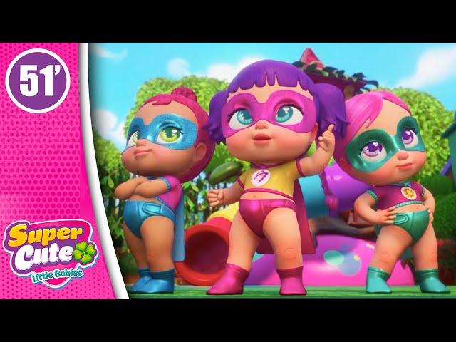 TEMPORADA 1 COMPLETA SUPERCUTE LITTLE BABIES en ESPAÑOL  DIBUJOS ANIMADOS para NIÑOS