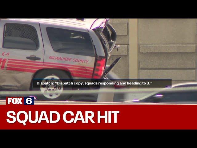 Milwaukee County sheriff squad hit on I-894 | FOX6 News Milwaukee